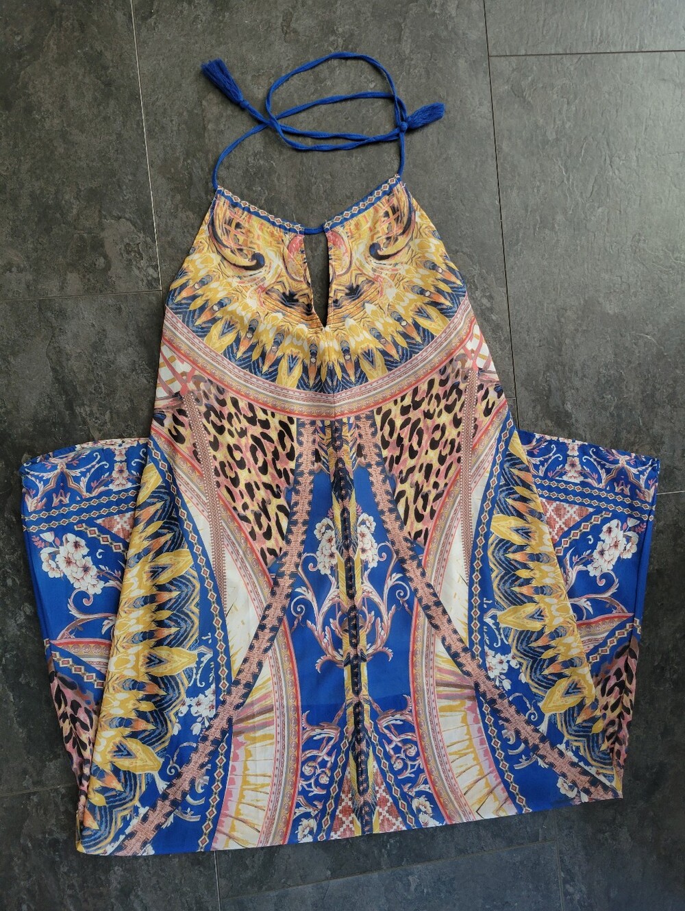 Sun-Goddess Maxi Dress
